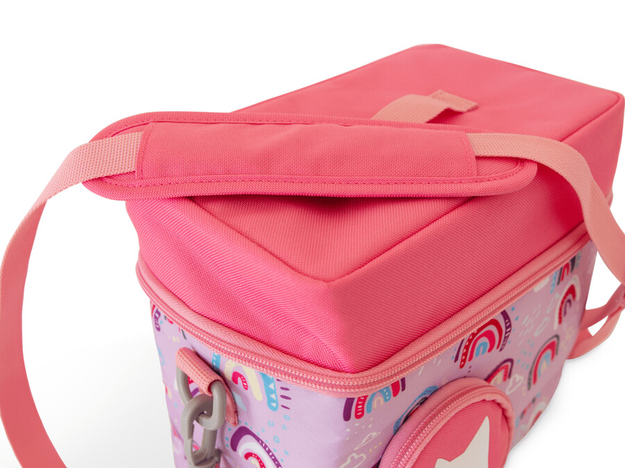 listen go-tas voor toniebox - pink over the rainbow
