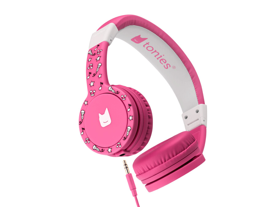 roze koptelefoon voor kinderen - toniebox 1