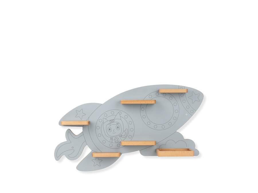 grote displayplank - rocket