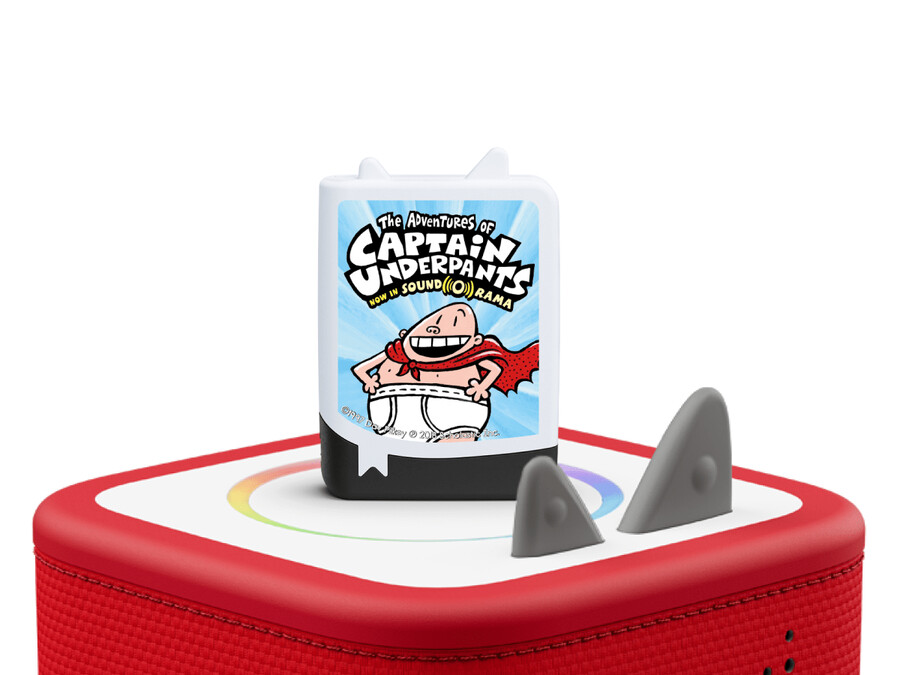 captain underpants luisterboek tonies - 4-pack