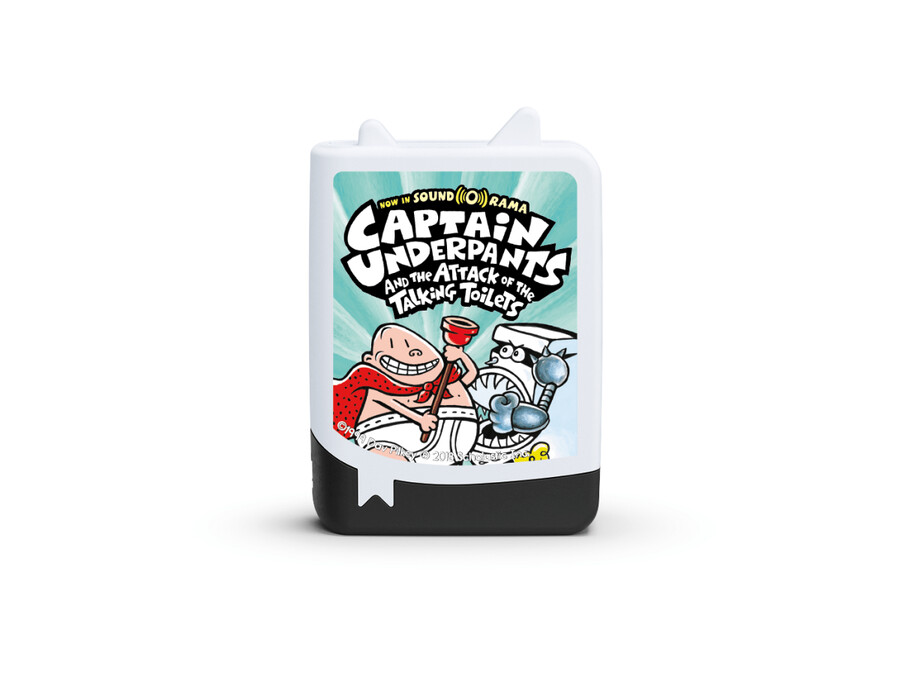 captain underpants luisterboek tonies - 4-pack