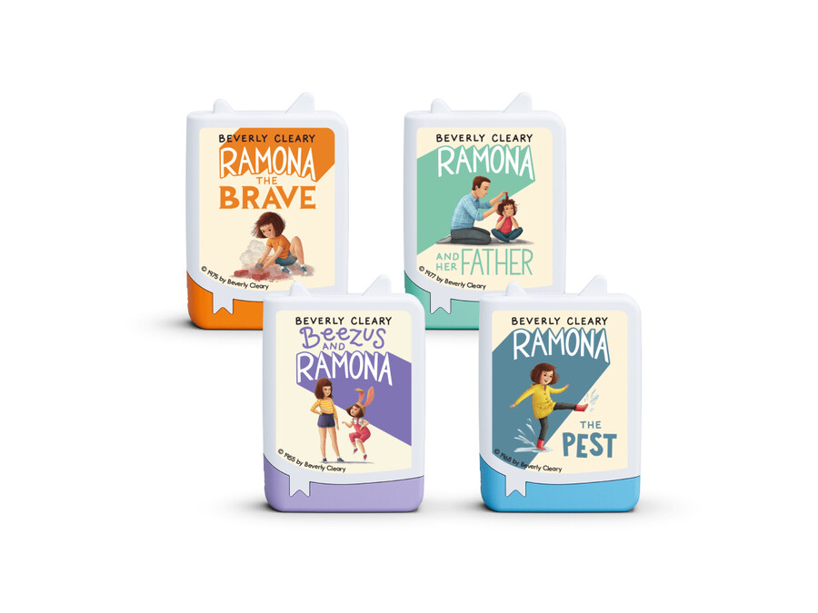 ramona audiobook tonies - 4-pack