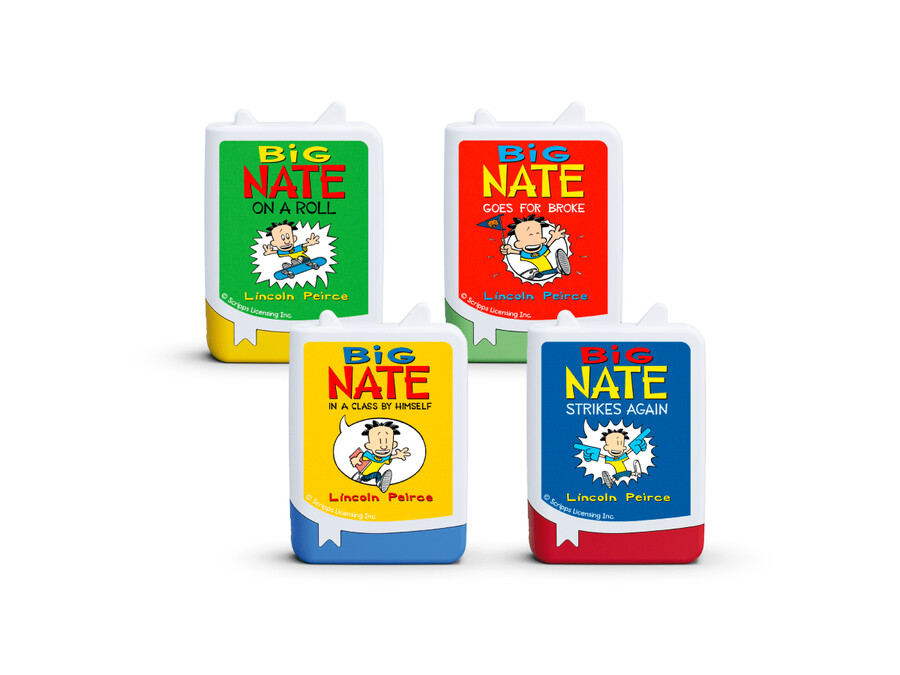 big nate audiobook tonies - 4-pack