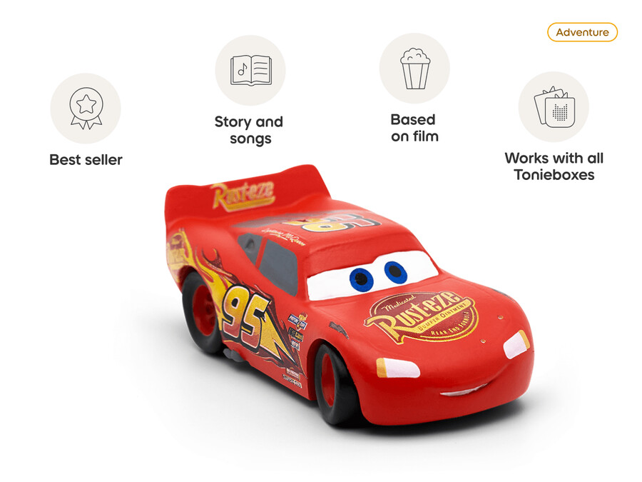 disney pixar cars lightning mcqueen tonie