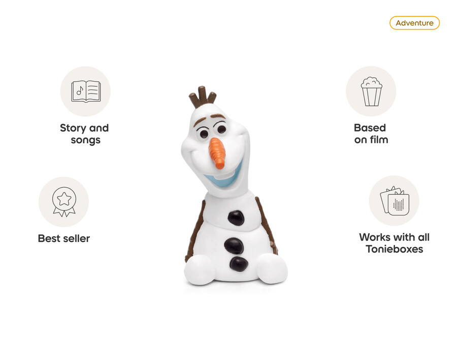 disney frozen olaf tonie