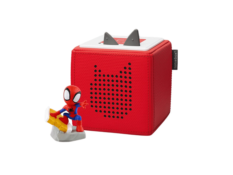 marvels spidey and his amazing friends toniebox 1 starter set - rood