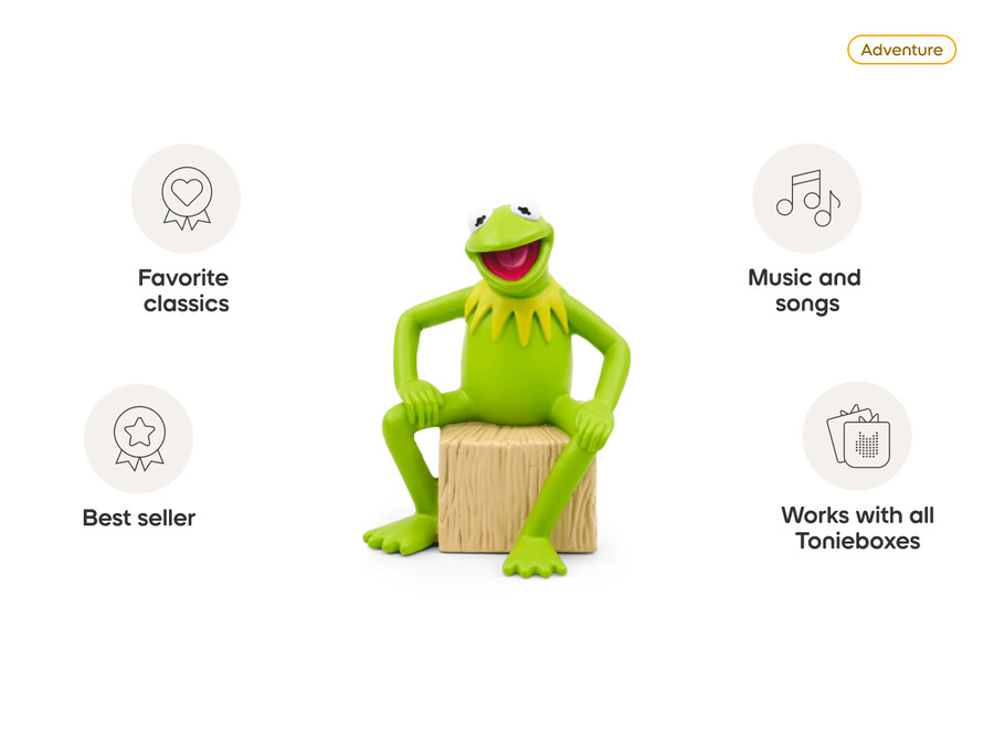 disney de muppets kermit de kikker tonie