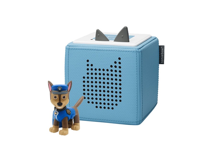 paw patrol chase toniebox 1 startset - lichtblauw
