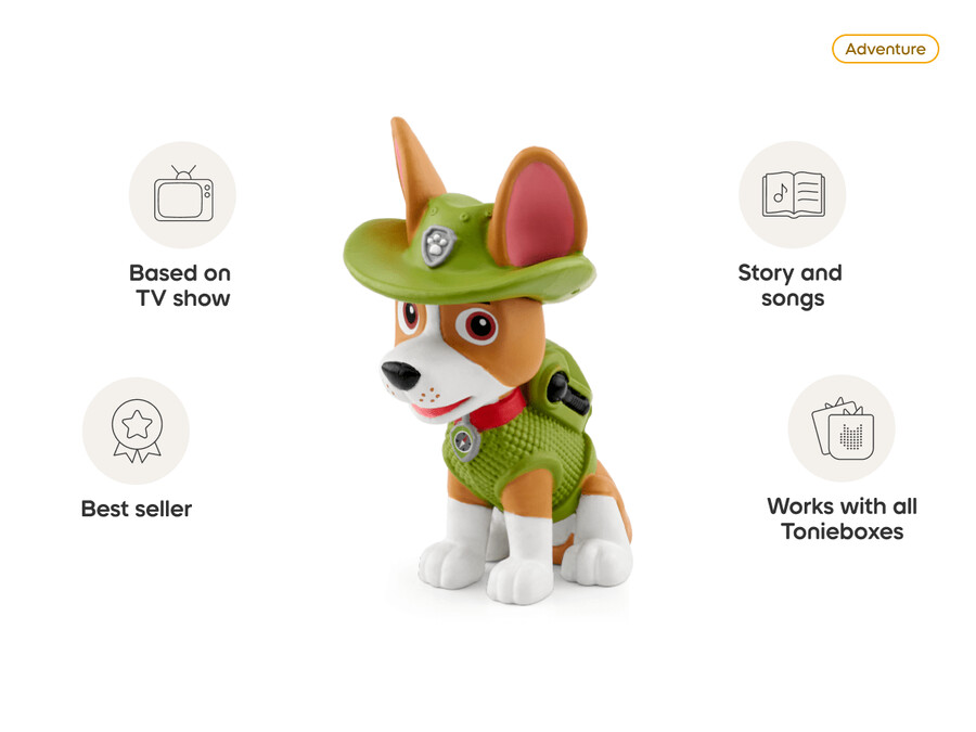 paw patrol tracker tonie