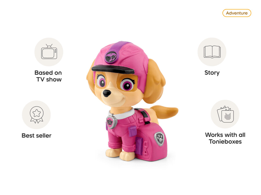 paw patrol junglepups skye tonie