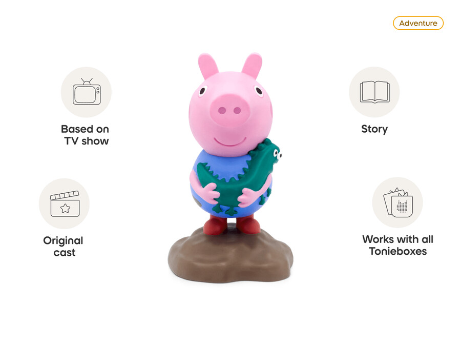 peppa pig george tonie