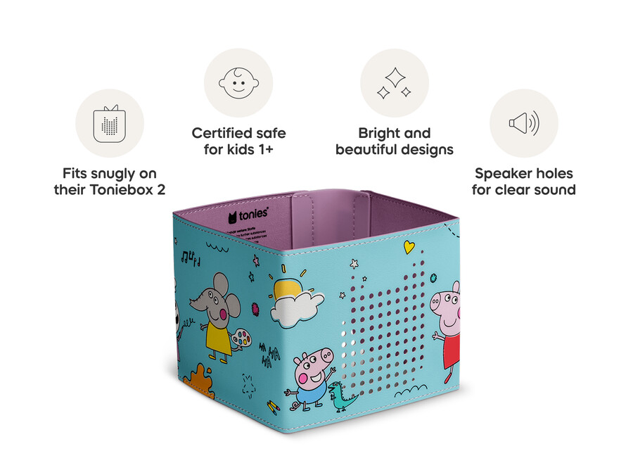 toniebox 2 hoes peppa pig