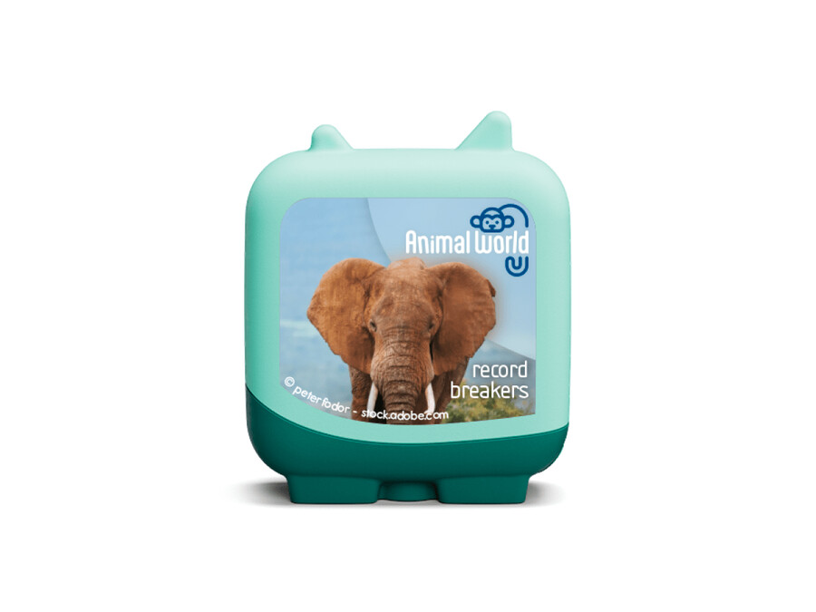 dierenwereldrecordbrekers clever tonies - 4-pack