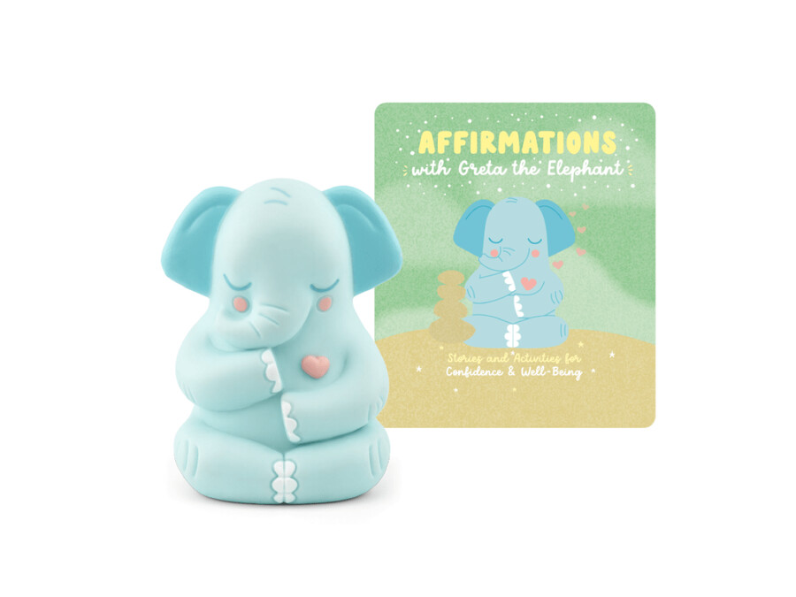mindfulness affirmaties met greta de olifant tonie