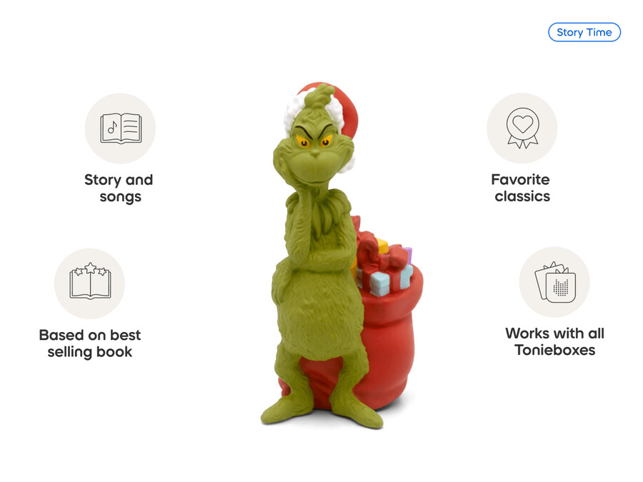 dr. seuss hoe de grinch kerstmis stal tonie