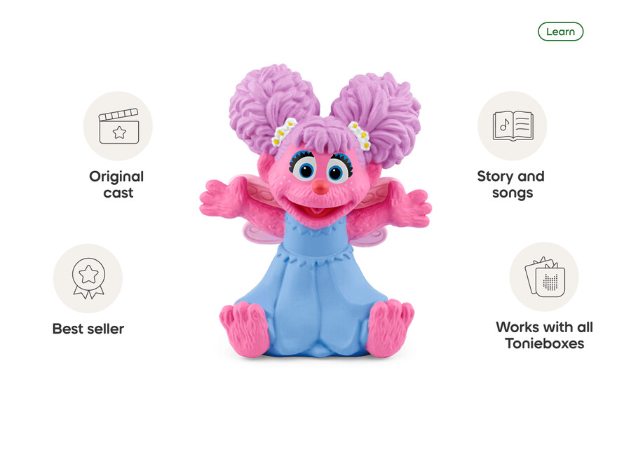 sesamstraat abby cadabby tonie