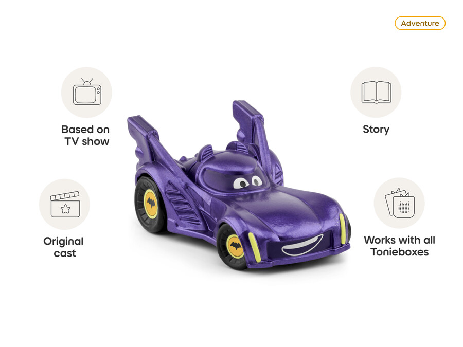 dc batwheels tonie