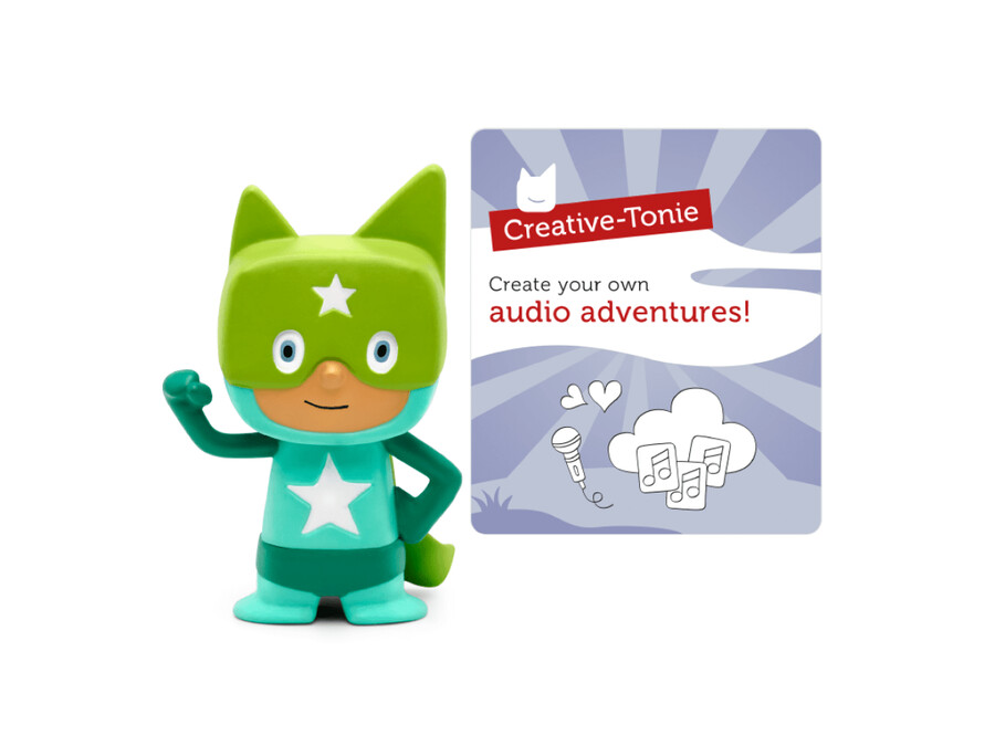 turquoise groene superheld creative-tonie