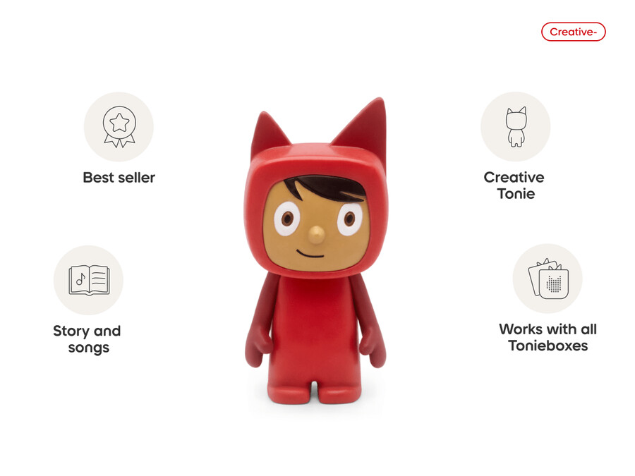rood met een gemiddelde tint creative-tonie