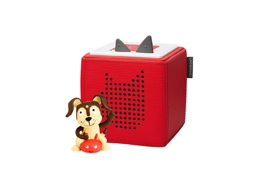 playtime puppy toniebox 1 startset - rood